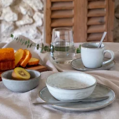 Vaisselle Petit Déjeuner|Bol*alinea Bol en grès D14cm - Vert