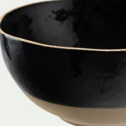 Vaisselle Petit Déjeuner|Bol*alinea Bol en grès recyclé D15,8cm - Noir