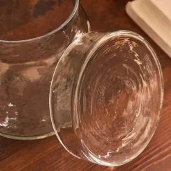 Décoration À Poser*alinea Boîte déco avec couvercle en verre D11cm - Transparent