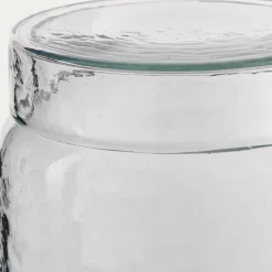 Décoration À Poser*alinea Boîte déco avec couvercle en verre D11cm - Transparent