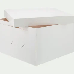 Ustensile Pour Pâtisserie*alinea Boîte pâtissière L35,5xl35,5xH22,8cm - Blanc