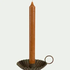 Décoration De La Table De Noël|Bougie Et Photophore De Noël*alinea Bougeoir plat en fer H5,5cm - Doré