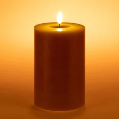 Bougie|Bougie Et Photophore De Noël*alinea Bougie à LED D10XH15cm - Vert