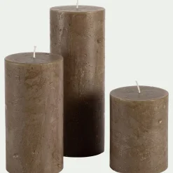 Bougie*alinea Bougie cylindrique - H10cm Vert