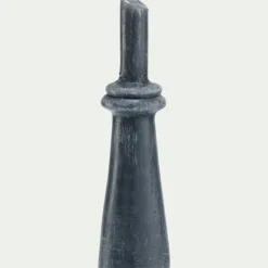Bougie*alinea Bougie déco contemporaine H36cm - gris