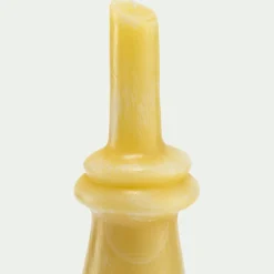 Bougie*alinea Bougie déco contemporaine H26cm - beige