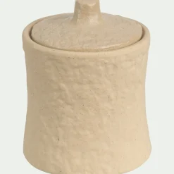 Bougie*alinea Bougie déco en grès H11cm - sable Rose