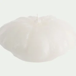 Bougie*alinea Bougie fleur D14,5cm - Blanc