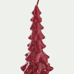 Petit Sapin De Noël|Bougie Et Photophore De Noël*alinea Bougie forme sapin H15,8cm (couleur aléatoire) Rouge