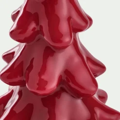 Petit Sapin De Noël|Bougie Et Photophore De Noël*alinea Bougie forme sapin H15,8cm (couleur aléatoire) Rouge