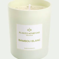 Bougie*alinea Bougie parfumée senteur Bambou Blanc 180g