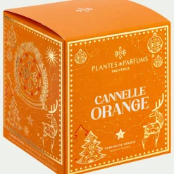 Bougie*alinea Bougie parfumée senteur Cannelle Orange 180g Doré
