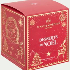 Bougie*alinea Bougie parfumée senteur Desserts de Noël 180g Doré