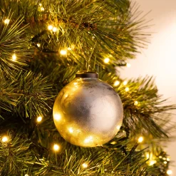 Boule De Noël*alinea Boule de Noël en verre D8cm - Doré