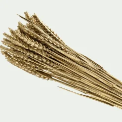 Fleurs Séchées|Décoration De La Table De Noël*alinea Bouquet de blé séché H55cm - Doré