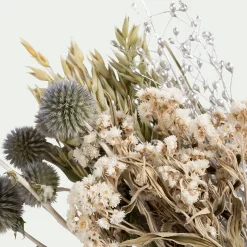 Fleurs Séchées|Décoration De La Table De Noël*alinea Bouquet de fleurs séchées 35cm - Bleu