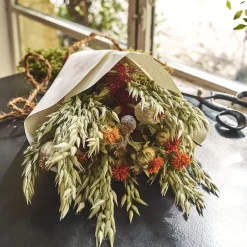 Loisirs Créatifs|Fleurs Séchées*alinea Bouquet de fleurs séchées h55cm - Orange