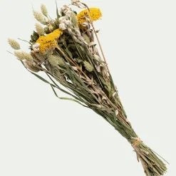 Fleurs Séchées*alinea Bouquet de fleurs séchés H55cm - jaune