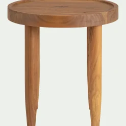 Table De Chevet|Bout De Canapé*alinea Bout de canapé en acacia D45xH47cm - Naturel