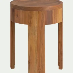 Table De Chevet|Bout De Canapé*alinea bout de canapé en acacia D35xH45cm - Naturel