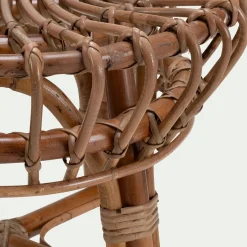 Bout De Canapé*alinea Bout de canapé en rotin D44xH41cm - Naturel