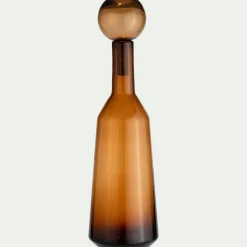 Décoration À Poser*alinea Bouteille déco en verre H52,5cm - brun rustrel Marron