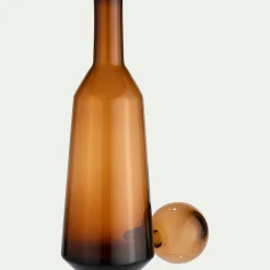 Décoration À Poser*alinea Bouteille déco en verre H52,5cm - brun rustrel Marron