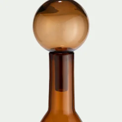 Décoration À Poser*alinea Bouteille déco en verre H52,5cm - brun rustrel Marron