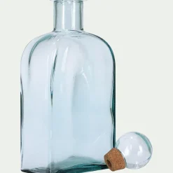 Décoration À Poser|Vase*alinea Bouteille décorative en verre recyclé H45cm - Transparent