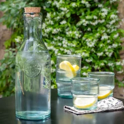 Pichet, Bouteille En Verre Et Carafe*alinea Bouteille en verre 1L - Transparent