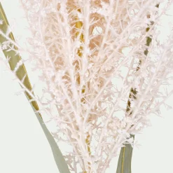 Plante Artificielle|Décoration De La Table De Noël*alinea Branchage de Noël artificiel de pampa H114cm - Blanc