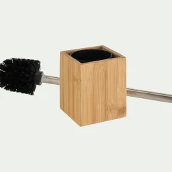 Accessoire Wc*alinea Brosse et porte-brosse wc en bambou - Naturel