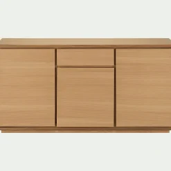 Buffet De Salle À Manger|Buffet*alinea Buffet bas en bois 3 portes 1 tiroir - naturel Bois clair