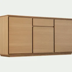 Buffet De Salle À Manger|Buffet*alinea Buffet bas en bois 3 portes 1 tiroir - naturel Bois clair