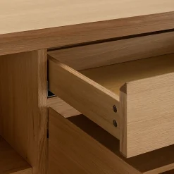 Buffet De Salle À Manger|Buffet*alinea Buffet bas en bois 3 portes 1 tiroir - naturel Bois clair