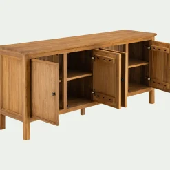 Buffet De Salle À Manger|Buffet*alinea Buffet bas en teck recyclé - Bois clair