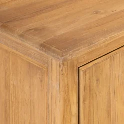 Buffet De Salle À Manger|Buffet*alinea Buffet bas en teck recyclé - Bois clair