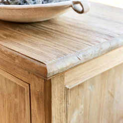 Buffet De Salle À Manger|Buffet*alinea Buffet bas en teck recyclé - Bois clair