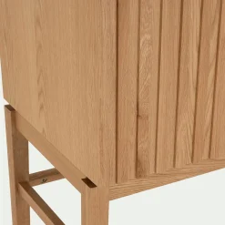 Buffet De Salle À Manger|Buffet*alinea Buffet haut plaqué chêne H155cm - Bois clair