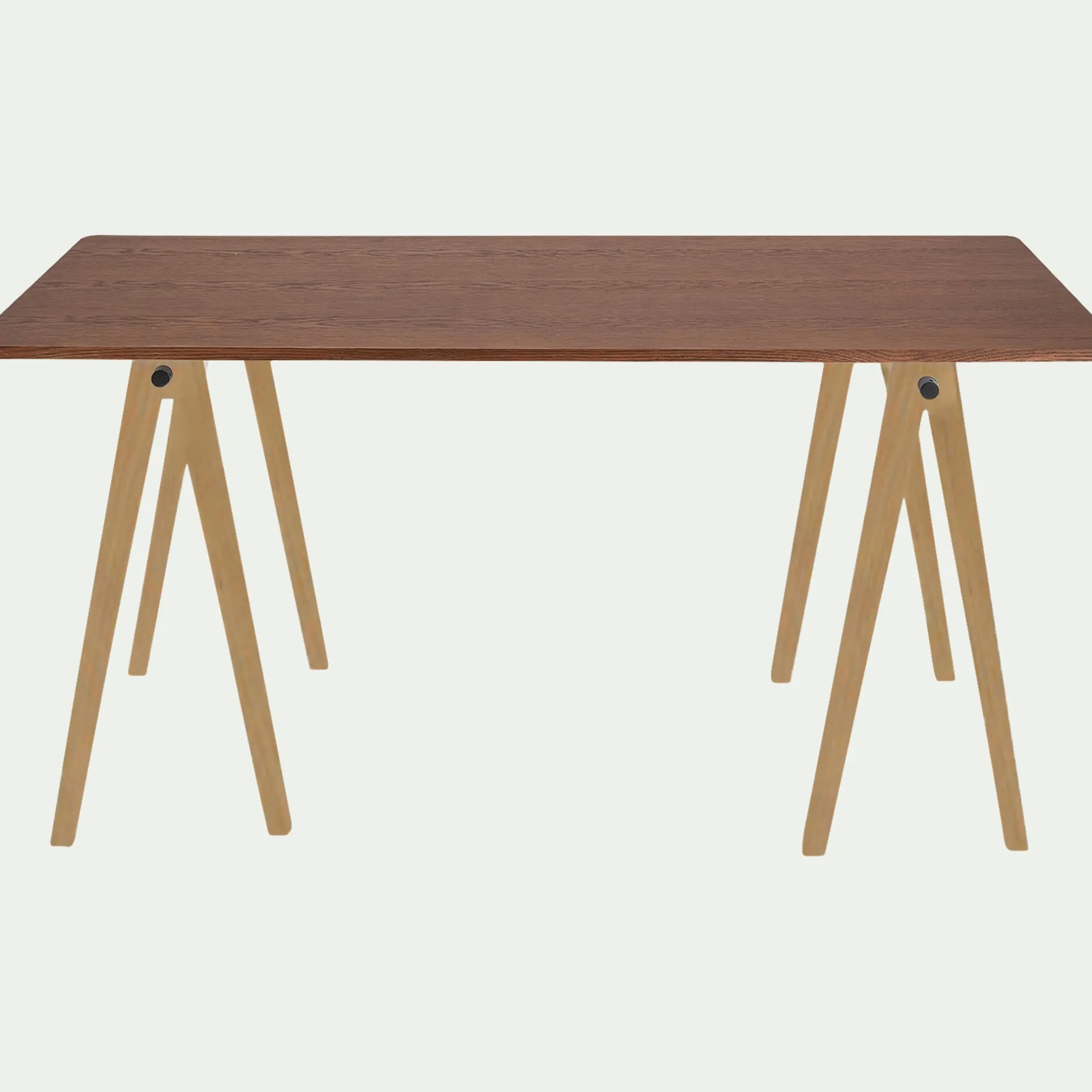 Bureau*alinea Bureau en bois - naturel Bois foncé