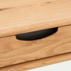 Bureau*alinea Bureau en bois avec 2 tiroirs L120cm - Bois clair