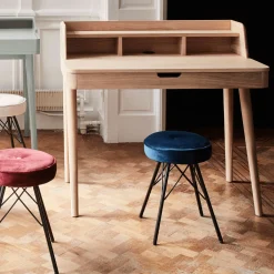 Bureau*alinea Bureau en chêne avec plateau relevable - Bois clair