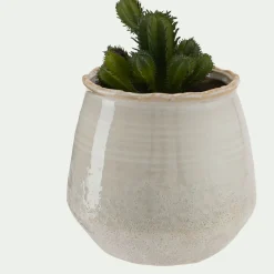 Pot De Fleur*alinea Cache-pot en céramique D14xH12,5cm - Beige