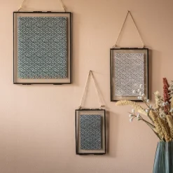 Cadre Photo*alinea Cadre en fer effet rouillé 14x19,5cm - Noir