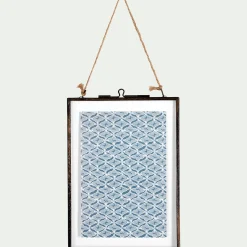 Cadre Photo*alinea Cadre en fer effet rouillé 14x19,5cm - Noir