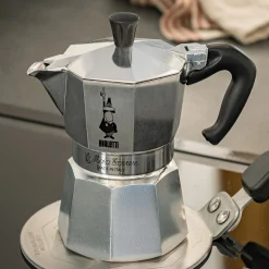 Vaisselle Petit Déjeuner|Cafetière Et Théière*alinea Cafetière italienne en métal - 130 mL Argenté