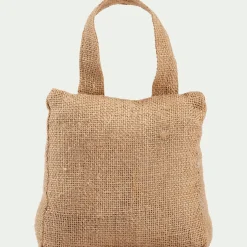 Décoration À Poser*alinea Cale-porte en sable et chanvre - naturel H18cm Marron