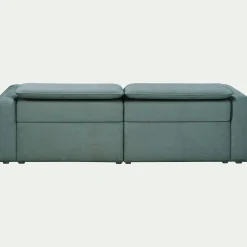 Canapé 3 Places|Canapé Relaxation*alinea Canapé 3 places 2 relax droit en tissu - Bleu niolon