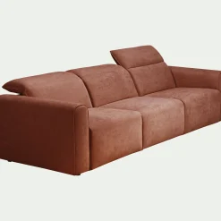 Canapé 5 Places|Canapé Relaxation*alinea Canapé 5 places 2 relax en tissu - Brun rustrel