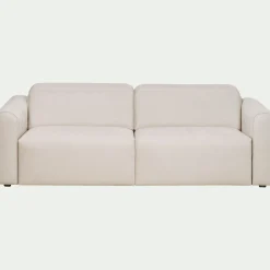 Canapé 3 Places|Canapé Relaxation*alinea Canapé 3 places 2 relax en tissu - roucas Beige